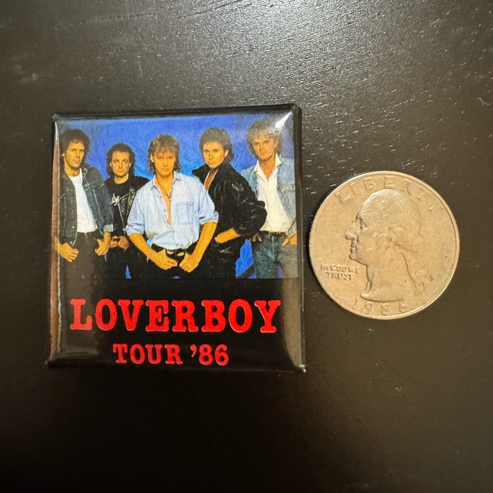 Loverboy Tour '86 Pin